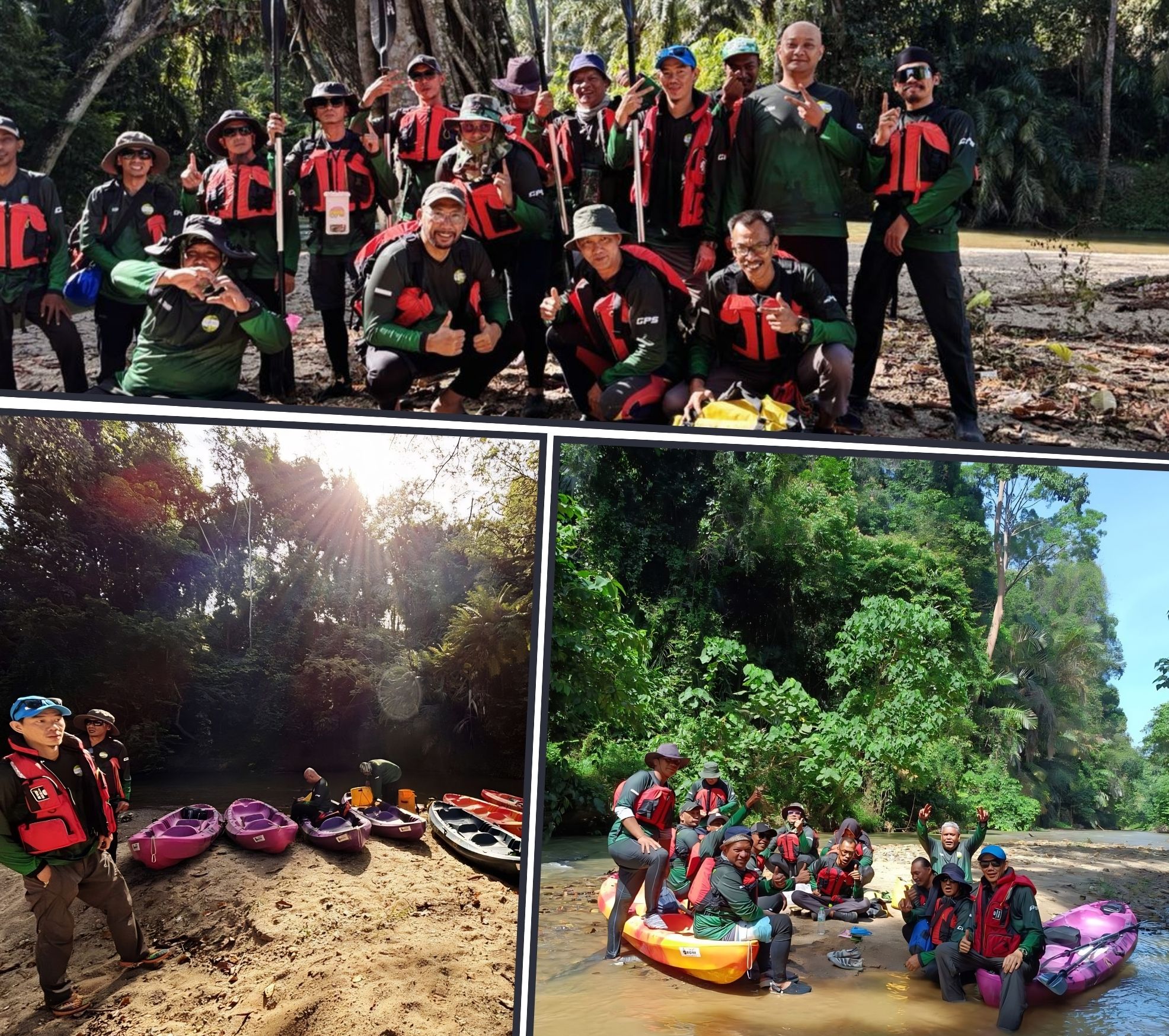 Ekspedisi kayak menyusuri Sungai Bilut 2